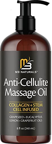 Anti Cellulite Massage Oil Infused with Collagen and Stem Cell