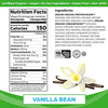 Orgain Organic Vegan Protein Powder - Vanilla Bean, 21g Plant Based Protein, Gluten Free, Non-GMO,  2.03 lb.
