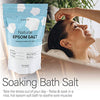 Natural Epsom Soaking Bath Salt for Muscle Pain Relief