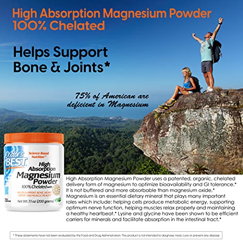 high absorption magnesium powder that helps support bone and joints