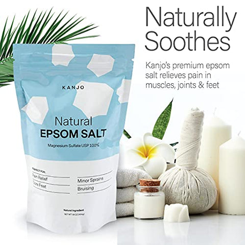 Magnesium Sulfate Bath Salt for Relaxation and Pain Relief 