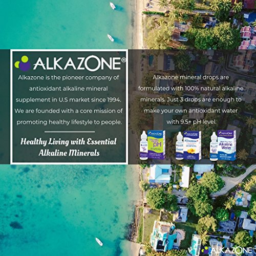 Alkazone Alkaline Mineral Drops, Single 1.25 Oz Pack