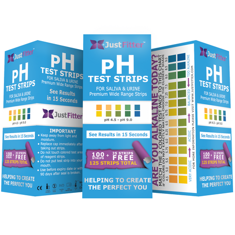 pH Test Strips for Testing Alkaline and Acid Levels in the Body (Mana Biohealth)