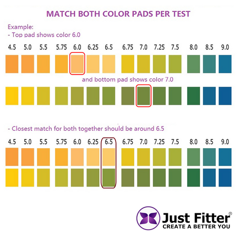 pH Test Strips for Testing Alkaline and Acid Levels in the Body (Mana Biohealth)