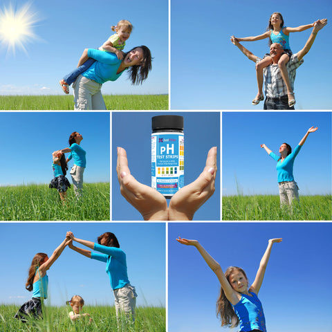 pH Test Strips for Testing Alkaline and Acid Levels in the Body (Mana Biohealth)